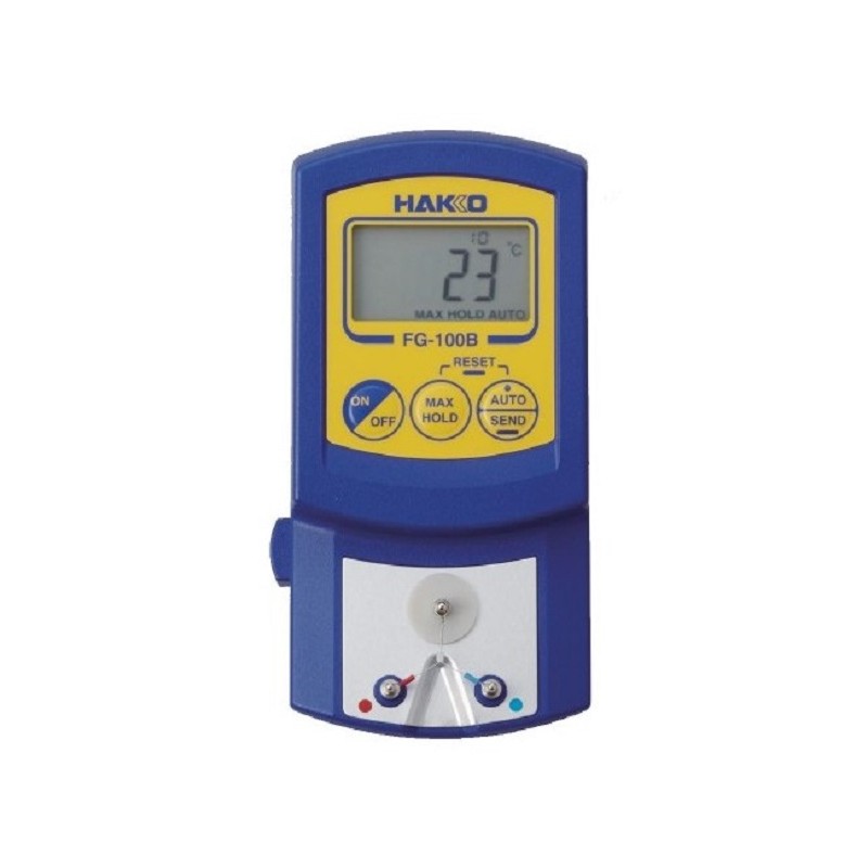 1 pcs - Hakko Soldering Iron Digital Multifunction Thermometer, K Probe, +700°C Max