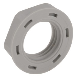 20 pcs - 53019001 Lapp Grey Polyamide Cable Gland Locknut, PG7 Thread