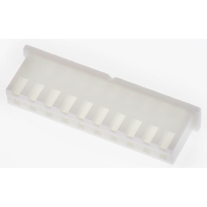 50 pcs - XHP-10 JST, XHP Female Connector Housing, 2.5mm Pitch, 10 Way, 1 Row