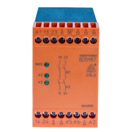 1 pcs - Dold Dual-Channel Emergency Stop Safety Relay, 230V ac, 2 Safety Contacts