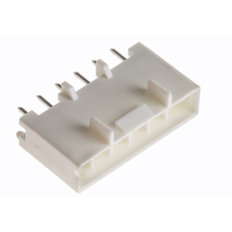 50 pcs - DF33C-6P-3.3DSA(24) Hirose DF33C Series Straight Through Hole PCB Header, 6 Contact(s), 3.3mm Pitch, 1 Row(s), Shrouded
