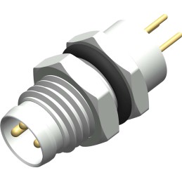 1 pcs - RS PRO Circular Connector, 3 Contacts, Panel Mount, M8 Connector, Plug, Male, IP67
