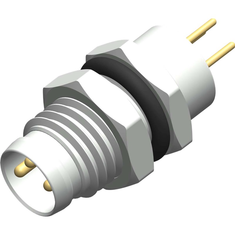 1 pcs - RS PRO Circular Connector, 3 Contacts, Panel Mount, M8 Connector, Plug, Male, IP67