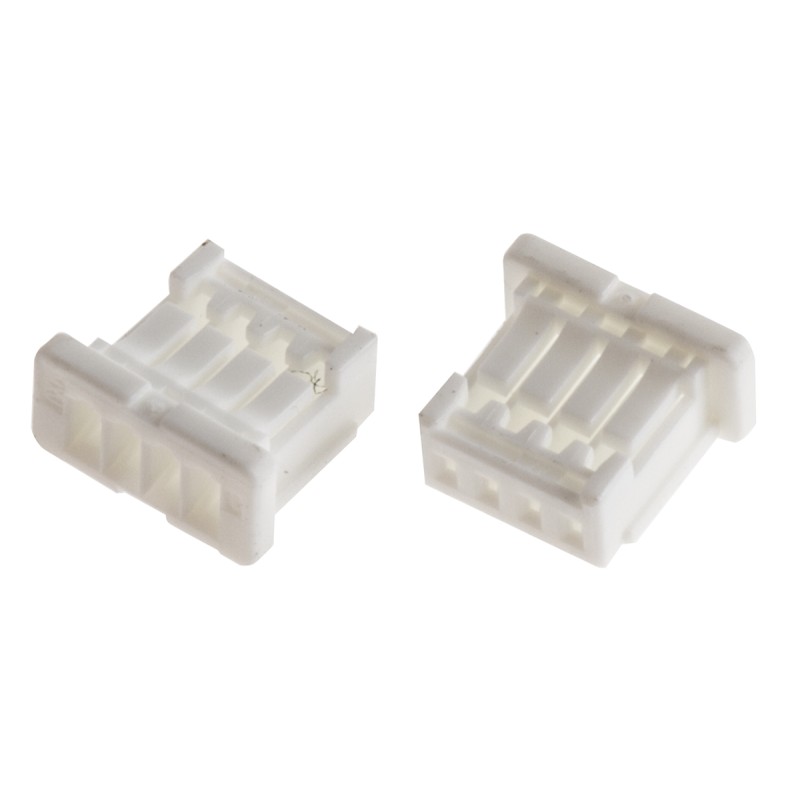 50 pcs - 501330-0400 Molex, Pico-Clasp Female Connector Housing, 1mm Pitch, 4 Way, 1 Row