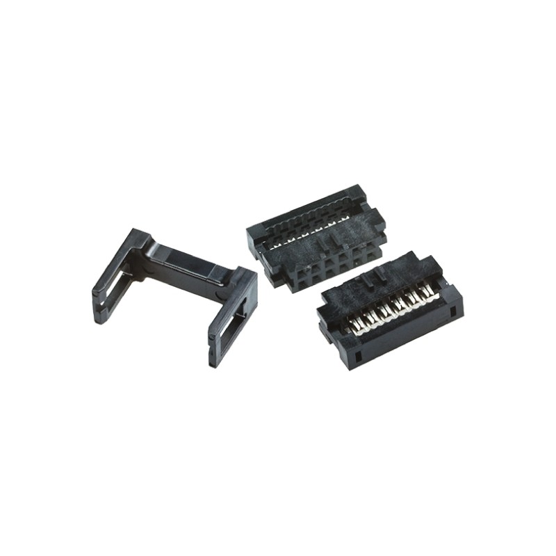 5 pcs - Amphenol FCI 12-Way IDC Connector Socket for Cable Mount, 2-Row