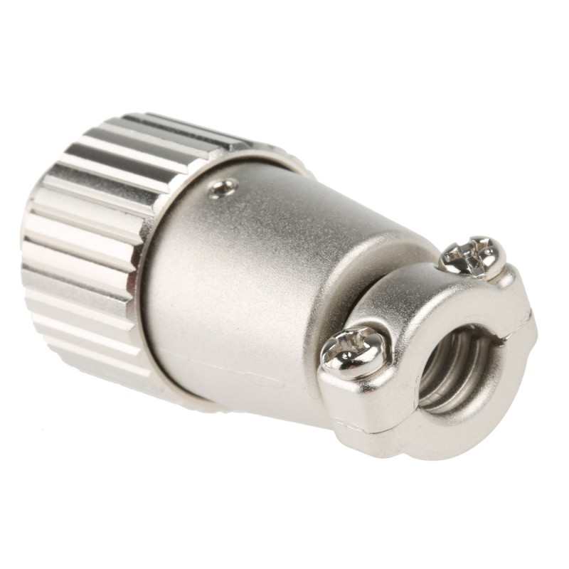 1 pcs - Hirose Circular Connector, 3 Contacts, Cable Mount, Plug, Male, JR Series