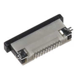 5 pcs - JST, FLZT 0.5mm Pitch 10 Way Straight Female FPC Connector, ZIF Bottom Contact