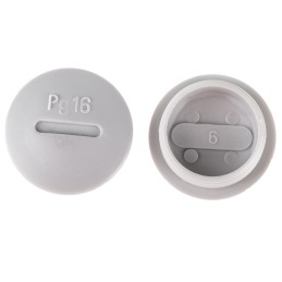 20 pcs - 52005980 Lapp Blanking Plug, PG16, PS, 27mm Diameter, Threaded