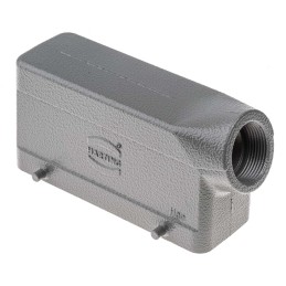 1 pcs - HARTING Han B Heavy Duty Power Connector Hood