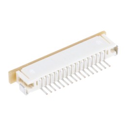 20 pcs - 52271-1679 Molex, Easy-On, 52271 1mm Pitch 16 Way Right Angle Female FPC Connector, ZIF Bottom Contact