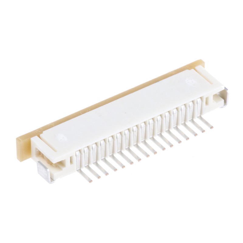 20 pcs - 52271-1679 Molex, Easy-On, 52271 1mm Pitch 16 Way Right Angle Female FPC Connector, ZIF Bottom Contact