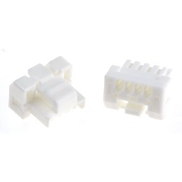 50 pcs - 502380-0400 Molex, CLIK-Mate Male Connector Housing, 1.25mm Pitch, 4 Way, 1 Row