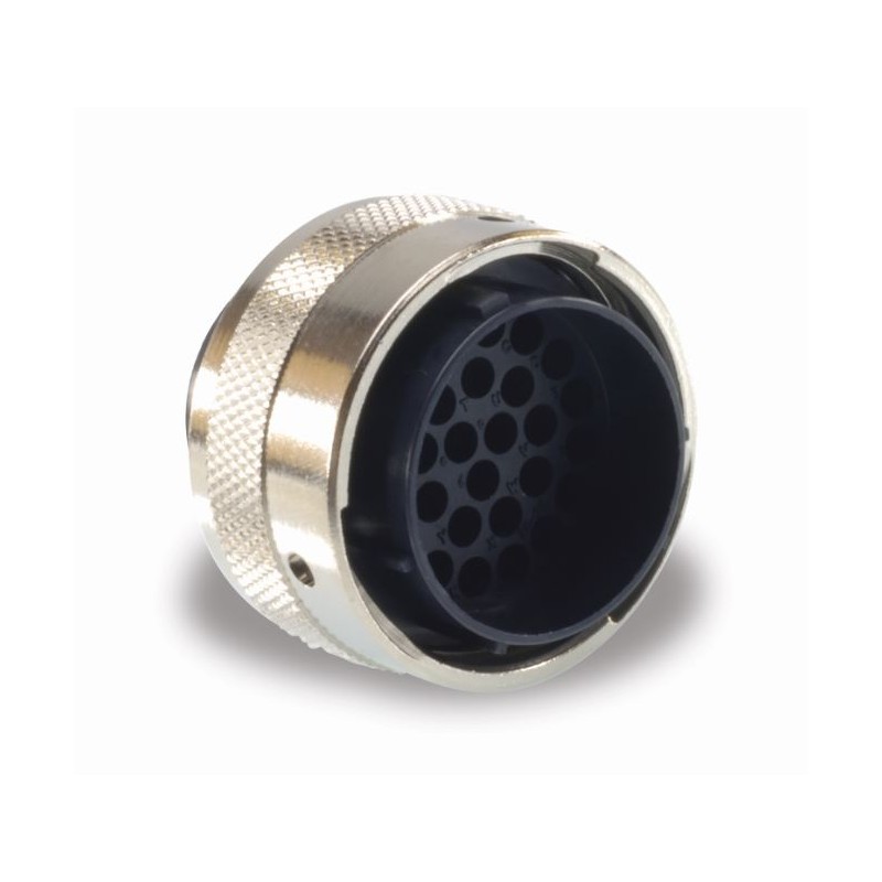 1 pcs - ITT Cannon Circular Connector, 48 Contacts, Cable Mount, Plug, Male, IP65, Trident Ringlock Series