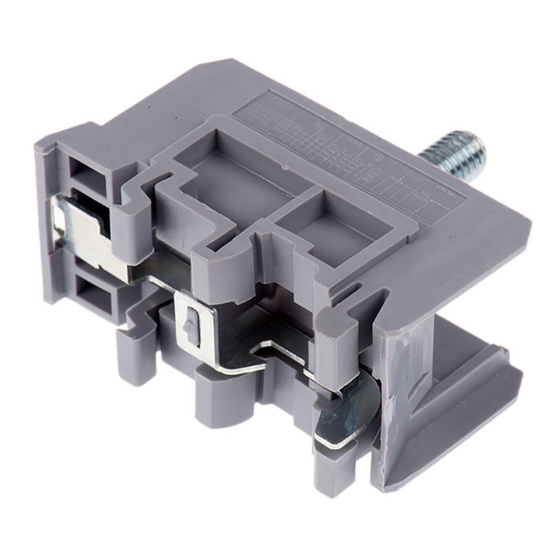 1 pcs - Entrelec SNA Series Grey Stud Terminal, 50mm², Single-Level, Bolt Termination