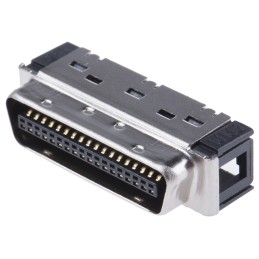 1 pcs - 3M 101 36 Way Cable Mount D-sub Connector Plug, 1.27mm Pitch