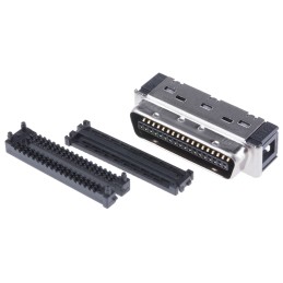 1 pcs - 3M 101 36 Way Cable Mount D-sub Connector Plug, 1.27mm Pitch