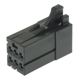 20 pcs - 1-1318119-3 TE Connectivity, Dynamic 2000 Female Connector Housing, 2.5mm Pitch, 6 Way, 2 Row
