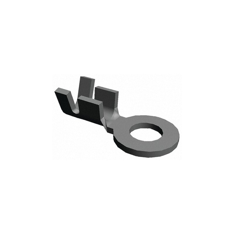 50 pcs - 626030-2 TE Connectivity Uninsulated Ring Terminal, 6.5mm Stud Size, 0.5mm² to 1.65mm² Wire Size