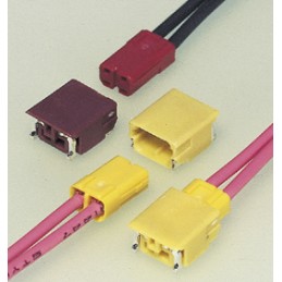 50 pcs - SFHR-02V-R JST, SFH Male Crimp Connector Housing, 1.8mm Pitch, 2 Way, 1 Row