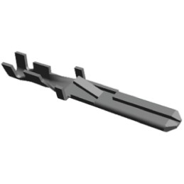 50 pcs - 963961-2 TE Connectivity FASTIN-FASTON .110 Uninsulated Male Spade Connector, Tab, 2.79 x 0.81mm Tab Size, 0.2mm² to 0.