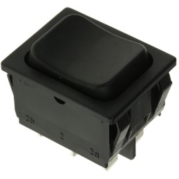 1 pcs - Marquardt DPDT, (On)-Off-(On) Rocker Switch Panel Mount