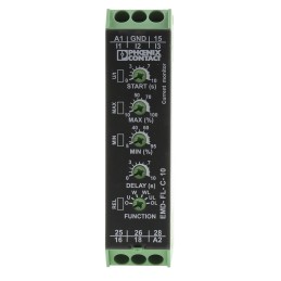 1 pcs - Phoenix Contact Current Monitoring Relay, 1 Phase, DPDT, DIN Rail