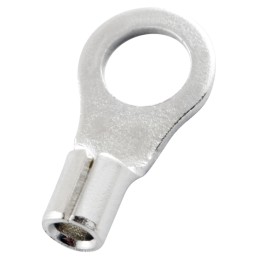 300 pcs - RS PRO Uninsulated Ring Terminal, 5.3mm Stud Size, 1.5mm² to 2.5mm² Wire Size