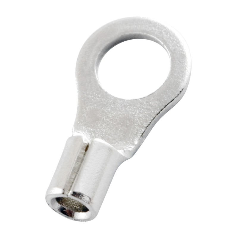 300 pcs - RS PRO Uninsulated Ring Terminal, 5.3mm Stud Size, 1.5mm² to 2.5mm² Wire Size