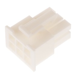 50 pcs - 1969614-6 TE Connectivity, VAL-U-LOK Female Connector Housing, 4.2mm Pitch, 6 Way, 2 Row