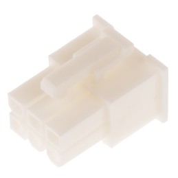 50 pcs - 1969614-6 TE Connectivity, VAL-U-LOK Female Connector Housing, 4.2mm Pitch, 6 Way, 2 Row