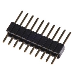 5 pcs - HARWIN Archer M52 Series Straight Through Hole Pin Header, 10 Contact(s), 1.27mm Pitch, 1 Row(s), Unshrouded