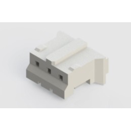 400 pcs - 140-503-210-011 EDAC Female Crimp Connector Housing, 2mm Pitch, 3 Way, 1 Row