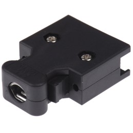 1 pcs - 3M 103 Series PBT D Sub Backshell, 14 Way, Strain Relief