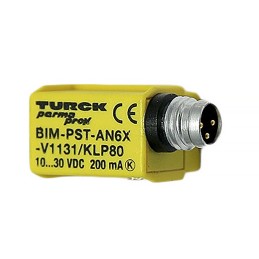 1 pcs - Turck Inductive Block-Style Proximity Sensor, M8 x 1, PNP Output, 10 - 30 V dc, IP67