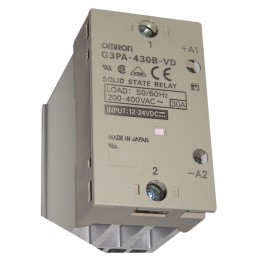 1 pcs - Omron G3PA Series Solid State Relay, 30 A Load, Panel Mount, 440 V Load, 30 V Control