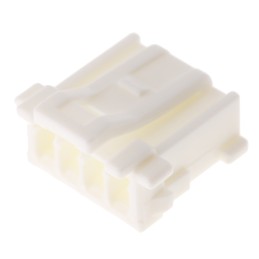 50 pcs - 51382-0400 Molex, MicroClasp Female Connector Housing, 2mm Pitch, 4 Way, 1 Row