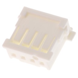 50 pcs - 51382-0400 Molex, MicroClasp Female Connector Housing, 2mm Pitch, 4 Way, 1 Row
