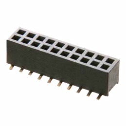 5 pcs - HARWIN M50 Series Straight Surface Mount PCB Socket, 10-Contact, 2-Row, 1.27mm Pitch, Solder Termination