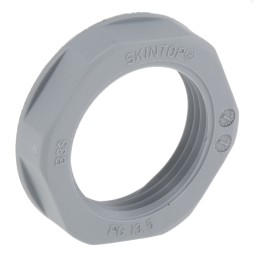 20 pcs - 53019030 Lapp Grey Fibreglass PA Cable Gland Locknut, PG13.5 Thread, IP68