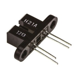 20 pcs - H21A3 H21A3 Isocom, Screw Mount Slotted Optical Switch, Phototransistor Output