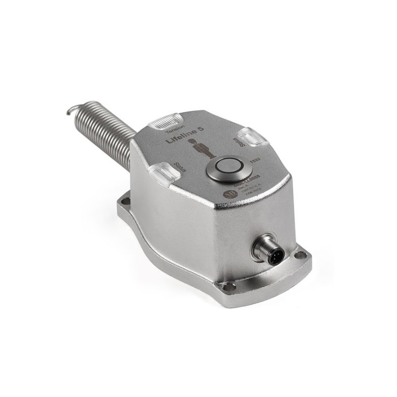 1 pcs - Allen Bradley Guardmaster 440E Rope Pull Switch, 100m, Straight