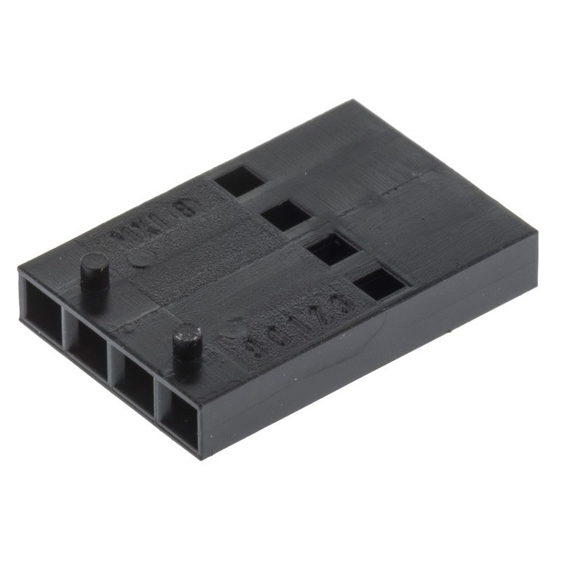 20 pcs - 90123-0104 Molex, C-Grid III Female Connector Housing, 2.54mm Pitch, 4 Way, 1 Row