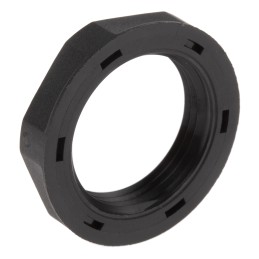 20 pcs - 53019230 Lapp Black Fibreglass PA Cable Gland Locknut, PG13.5 Thread, IP68