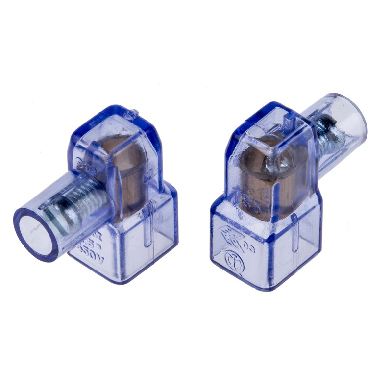 100 pcs - RS PRO Non-Fused Terminal Block, 1-Way, 2.5 mm² Wire, Screw Termination