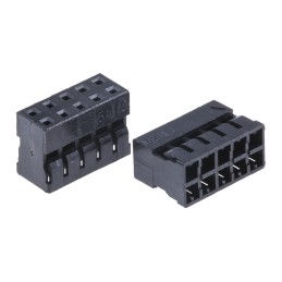 50 pcs - 51110-1050 Molex, Milli-Grid Female Connector Housing, 2mm Pitch, 10 Way, 2 Row