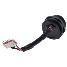 1 pcs - ASSMANN WSW Straight, Panel Mount, Socket Type B 2.0 IP67 USB Connector