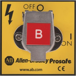 1 pcs - Allen Bradley Guardmaster 440T Safety Interlock Switch, 4NO, Keyed, Stainless Steel, Mechanical Lock