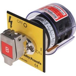 1 pcs - Allen Bradley Guardmaster 440T Safety Interlock Switch, 4NO, Keyed, Stainless Steel, Mechanical Lock