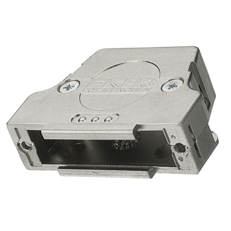 1 pcs - FCT from Molex FKH Series ABS D Sub Backshell, 9 Way, Strain Relief