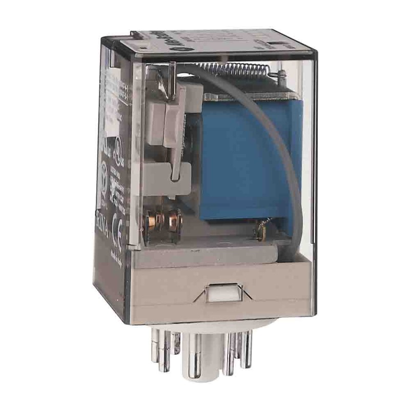1 pcs - Rockwell Automation Plug In Non-Latching Relay, 120V ac Coil, 10A Switching Current, DPDT